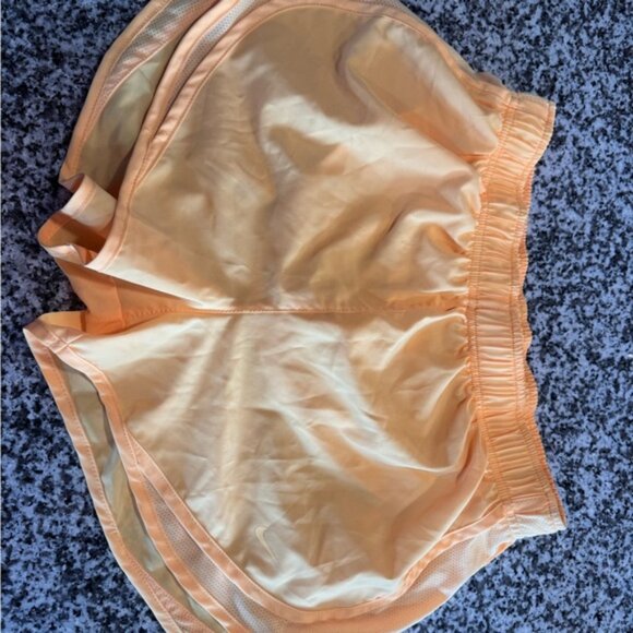 Nike Women's Orange Athletic Shorts - Picture 1 of 2